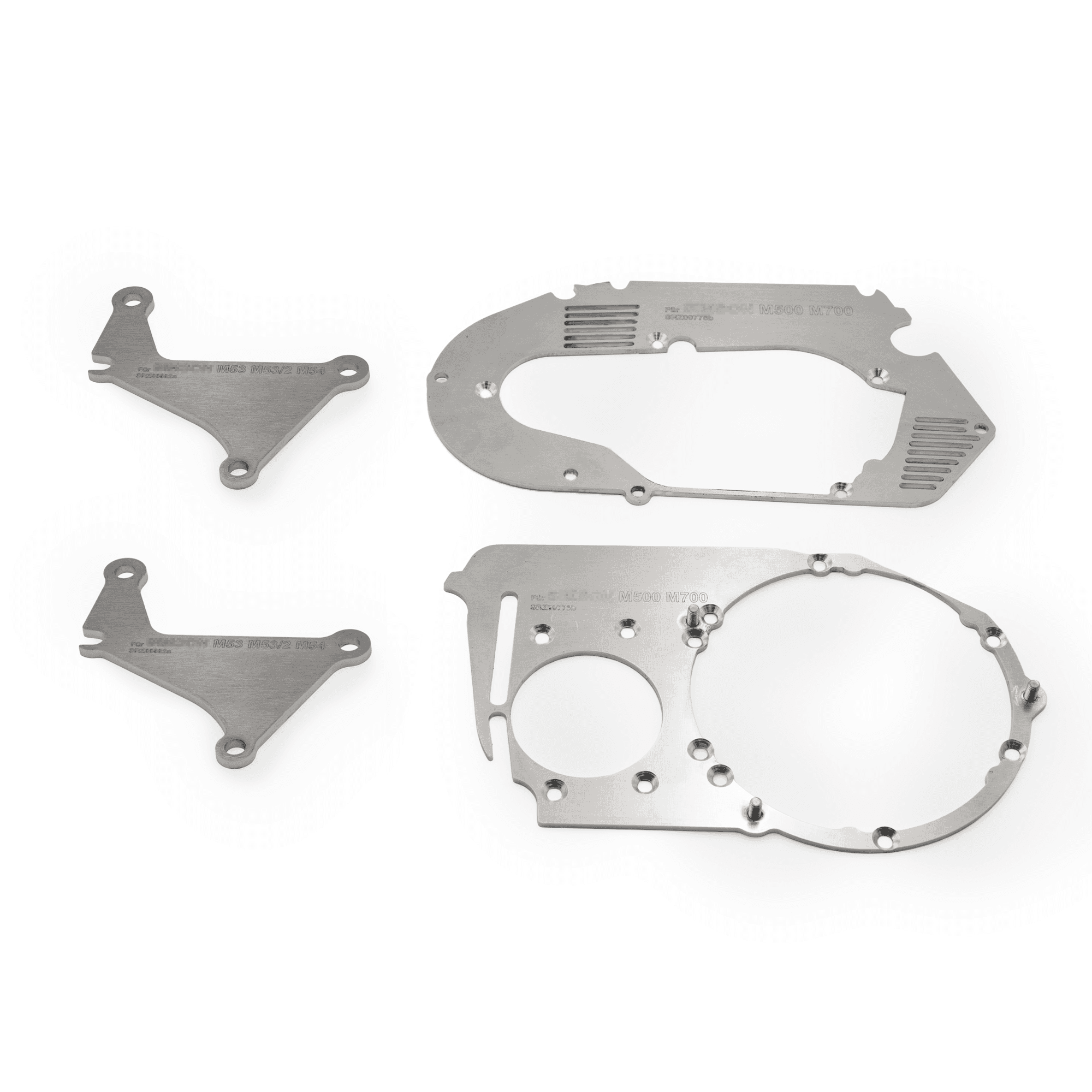 MID50 Adapterkit passend für Simson M50 Rahmenanbindung und M500 Seitendeckel